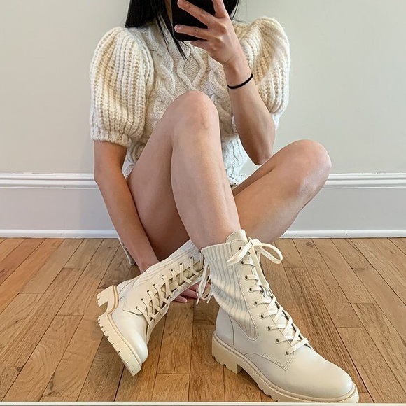 Sam Edelman Combat Boots - Picture 2 of 6